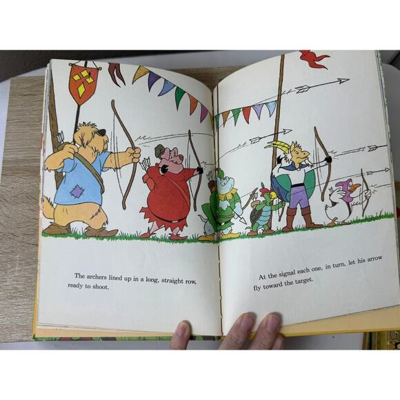 Vintage Disney's Wonderful World of Reading Hardcover Books - Set of 3 - Picture 9 of 14